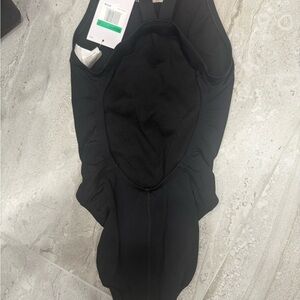 Black One-Piece Swimsuit